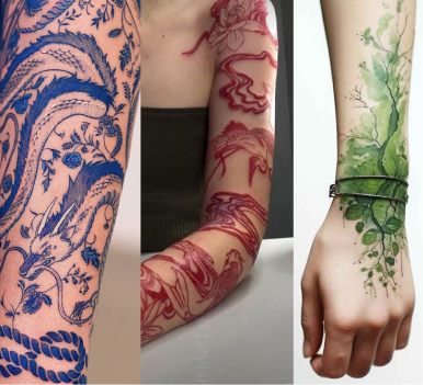 Single color, other than black